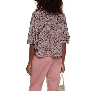 Weekend Max Mara | Tops | Adone Printed Silk Crepe De Chine